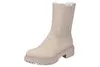 Rieker  Damenschuhe Reißverschluss Schaftstiefel  Beige Productafbeelding-voorbeeld 50