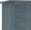 Outsunny Gartenschrank Holz Geräteschuppen Gartenhaus Produktbild-Vorschau 14