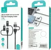 Usams Kabel U85 2Xusb-C/Usb/Micro-Usb/Lightning 6W1 1,2M Voir les images du produit 7