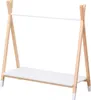 Kindergarderobe aus Holz und Weiß LOU Produktbild-Vorschau 1
