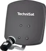 A satellite dish with a LNB and satfinder attached, shown against a white background. Produktbild-Vorschau