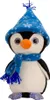 Pinguin mit Mütze und Schal in Blau 27 cm Kuscheltier Produktbild-Vorschau 1