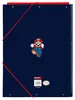 Volantino Super Mario World blu navy A4 Anteprima dell’immagine prodotto 2