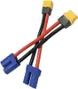 XT60 naar EC5 adapter, 2 stuks | Hoogwaardige 12AWG Productafbeelding-voorbeeld 4