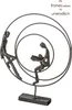 Gilde Skulptur, rund, "Circles", Buchmotiv, Paarmotiv, Voir les images du produit 3