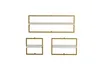 Skye Decor, Yeso - White Gold, półka ścienna, 100% PŁYTA Podgląd zdjęcia produktu 6