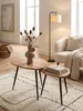 Industrial Style Beistelltische, 2er Set aus Holz und Produktbild-Vorschau 3