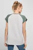 Urban Classics T-Shirt Damen Ladies Contrast Raglan Tee Produktbild-Vorschau 6