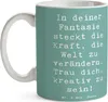 Mr. & Mrs. Panda Tasse Spruch Die Freude an der Kreativität Produktbild-Vorschau 3
