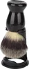 Support de blaireau en acrylique noir, support pour brosses Voir les images du produit 1
