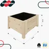 KOTARBAU® Houten Plantenbak - Kiefernhout - 50 x 50 x 30 cm Productafbeelding-voorbeeld 3