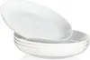 MALACASA Porzellan Salatschale, Serie Regular, Pastateller Produktbild-Vorschau 1