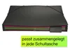 TimeTEX Hänge-Orga-Mappe für A4, 6 Fächer, schwarz Produktbild-Vorschau 5
