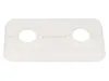 STEDO Doppel-Scharnierrosette Rohrabstand 50 mm, Loch 16 mm Produktbild-Vorschau 2