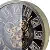 Wanduhr Kunststoff Mondex Ramsey 40x40x7 cm Schwarz/Messing Produktbild-Vorschau 2