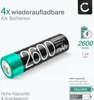 subtel 4x Akku für Kamera Kompatibel mit Nikon Coolpix Produktbild-Vorschau 2