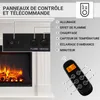 Cheminée électrique BALDERIA Leandros – Cheminée sur pied – Voir les images du produit 4