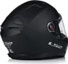 A black motorcycle helmet shown from the side and rear. Anteprima dell’immagine prodotto