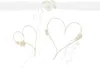 Autoschmuck Hochzeit Wedding Car Deko Rosenblüten creme 4-tlg. Deko-Set Autoschleife Motorhaube Blumen Rattanherzen mit Saufnäpfen Wedding-Car Hochzeitsauto Produktbild-Vorschau
