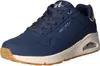 A single blue Skechers sneaker is shown from a side-angle on a white background. Podgląd zdjęcia produktu