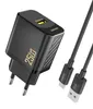 Cargador de pared Dudao A27Steu de 25W, tecnología GaN, con Vista previa de la imagen del producto 1
