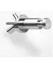 A metal radiator bracket is shown against a white background. Produktbild-Vorschau