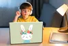 MuchoWow® Laptop Aufkleber Sticker Cover Kaninchen - Sommer Produktbild-Vorschau 3