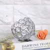 Portacandele in cristallo, decorazione per matrimonio, Anteprima dell’immagine prodotto 4
