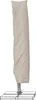 A light gray umbrella cover is shown on a stand with a base. Produktbild-Vorschau