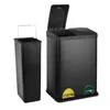 SVITA TC2X20 Seau de cuisine Office 40L Poubelle de tri Voir les images du produit 2