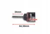 A close-up of an oil dipstick with measurement markings and dimensions indicated. Produktbild-Vorschau