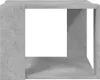 A concrete-look cube with an open center, presented against a white background. Podgląd zdjęcia produktu