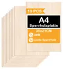 Clanmacy 40 x A4 Holz-Platte | 300 x 210 x 3 mm | Dünne Produktbild-Vorschau 9