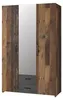 Armadio Forte ECONOBOX 120, stile rustico, 3 ante, 2 Anteprima dell’immagine prodotto 8
