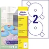 AVERY Etichette CD Zweckform SuperSize, bianche, opache Anteprima dell’immagine prodotto 1