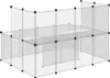 vidaXL Klietka pre malé zvieratá Transparent 143x107x93 cm Náhľad obrázku produktu 5