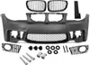 Front Stoßstange + Grill Schwarz passt für BMW 1er E81 E82 Produktbild-Vorschau 4