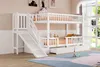 okwish Etagenbett Stockbett 90x200cm mit Rutsche und Produktbild-Vorschau 8