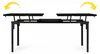 Stół ogrodowy rozkładany 180-240 cm do 12 os. stal HDPE Podgląd zdjęcia produktu 6