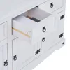 Sideboard RURAL im Mexiko Stil weiß lasiert Kommode Kiefer Produktbild-Vorschau 5