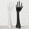 Schmuckhand Schmuckhalter Hand Kunstharz  schwarz H 34 cm Produktbild-Vorschau 2
