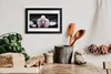 Bild 30x20 MDF-Rahmen Wandkunst Blume Orchidee Pflanze Produktbild-Vorschau 2