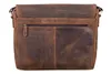 LEABAGS Oxford Leder-Umhängetasche I Laptoptasche bis 15 Produktbild-Vorschau 2