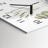 Tulup Glasuhr Wanduhr Küchenuhr Echt-Glas 30x30 cm Modern Produktbild-Vorschau 4