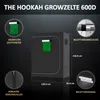 120x60x150 Deluxe 600D Black Zuchtzelt Gewächshaus Grow Box Produktbild-Vorschau 5