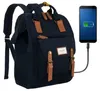 Mochila para mujer Peterson, de poliéster, color azul Vista previa de la imagen del producto 1