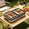 COSTWAY Tischgrill elektrisch, 2000W Elektrogrill mit Produktbild-Vorschau 2