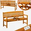 Casaria Panca da Giardino Tavolino Legno Eucalipto Anteprima dell’immagine prodotto 1