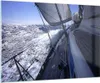 Bilder auf glas - Boot Ozean Reise Yacht - 100x70cm - Produktbild-Vorschau 1