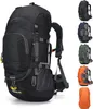 60L Wasserdichter leichter Wanderrucksack mit Regenschutz, Produktbild-Vorschau 9